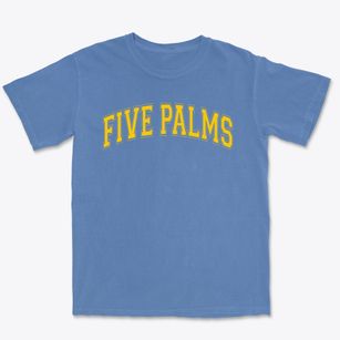 Five Palms Elementary School Varsity Arch Premium Heavyweight T-shirt