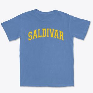 Saldivar Elementary School Varsity Arch Premium Heavyweight T-shirt
