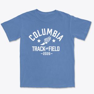 Columbia Middle School Track and Field Premium Heavyweight T-shirt