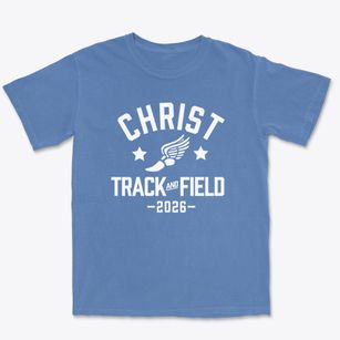Christ Lutheran School Track and Field Premium Heavyweight T-shirt