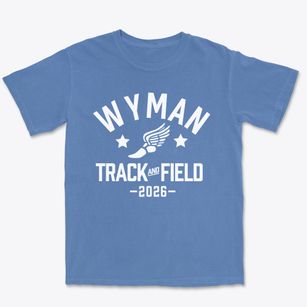 Wyman Elementary School Track and Field Premium Heavyweight T-shirt