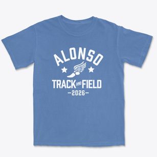 Alonso High School Track and Field Premium Heavyweight T-shirt