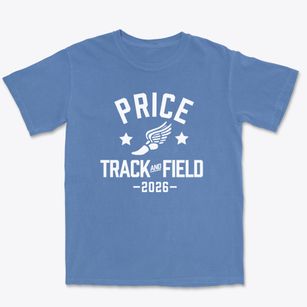 Price Elementary School Track and Field Premium Heavyweight T-shirt