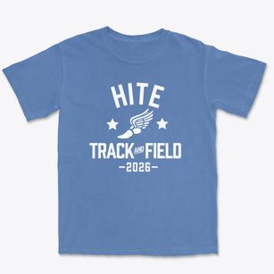 Hite Elementary School Track and Field Premium Heavyweight T-shirt