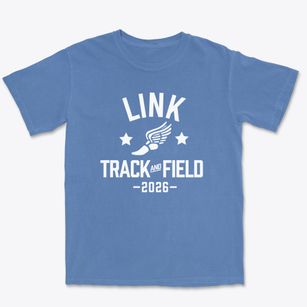 Link Elementary School Track and Field Premium Heavyweight T-shirt