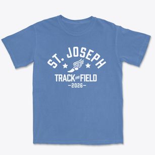 Saint Joseph School Track and Field Premium Heavyweight T-shirt