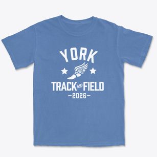 York Elementary School Track and Field Premium Heavyweight T-shirt