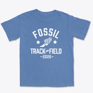 Fossil Elementary School Track and Field Premium Heavyweight T-shirt