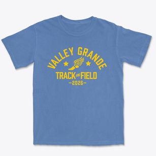 Valley Grande Elementary School Track and Field Premium Heavyweight T-shirt