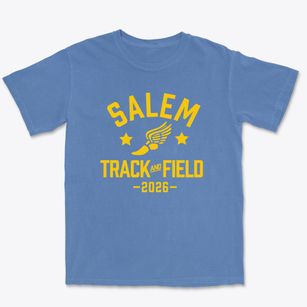 Salem Junior High School Track and Field Premium Heavyweight T-shirt