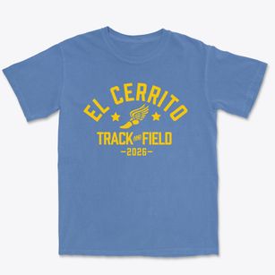 El Cerrito Primary School Track and Field Premium Heavyweight T-shirt