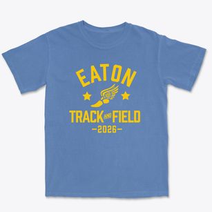 Eaton Elementary School Track and Field Premium Heavyweight T-shirt