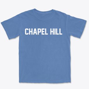 Chapel Hill North Carolina Classic Block Premium Heavyweight T-shirt