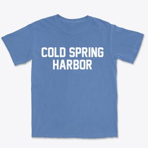 Cold Spring Harbor New York Classic Block Premium Heavyweight T-shirt