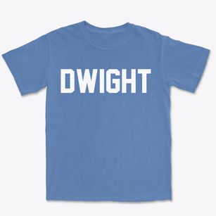 Dwight Illinois Classic Block Premium Heavyweight T-shirt