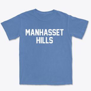 Manhasset Hills New York Classic Block Premium Heavyweight T-shirt