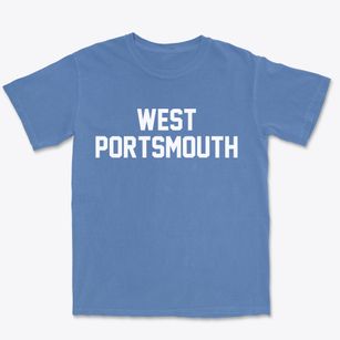 West Portsmouth Ohio Classic Block Premium Heavyweight T-shirt