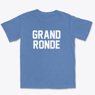 Grand Ronde Oregon Classic Block Premium Heavyweight T-shirt