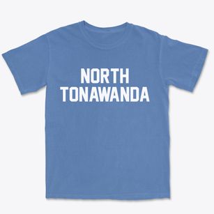 North Tonawanda New York Classic Block Premium Heavyweight T-shirt