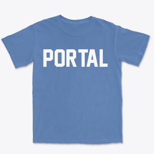 Portal North Dakota Classic Block Premium Heavyweight T-shirt