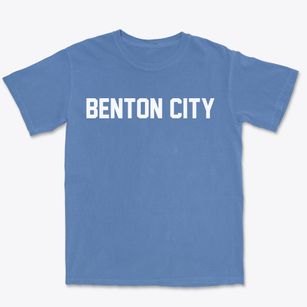 Benton City Missouri Classic Block Premium Heavyweight T-shirt