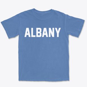 Albany Wyoming Classic Block Premium Heavyweight T-shirt