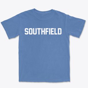 Southfield Massachusetts Classic Block Premium Heavyweight T-shirt