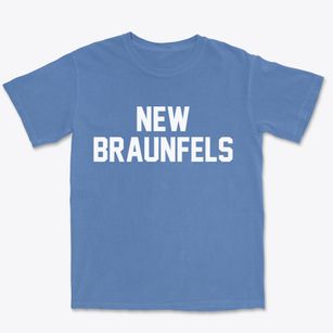 New Braunfels Texas Classic Block Premium Heavyweight T-shirt