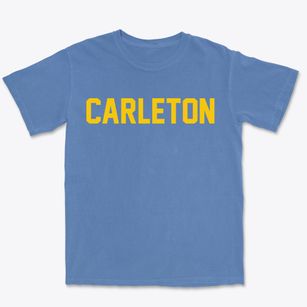 Carleton Michigan Classic Block Premium Heavyweight T-shirt