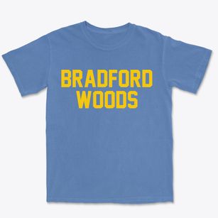 Bradford Woods Pennsylvania Classic Block Premium Heavyweight T-shirt