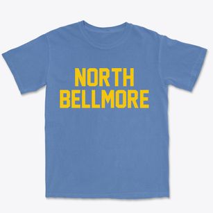 North Bellmore New York Classic Block Premium Heavyweight T-shirt