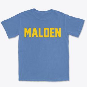 Malden Illinois Classic Block Premium Heavyweight T-shirt
