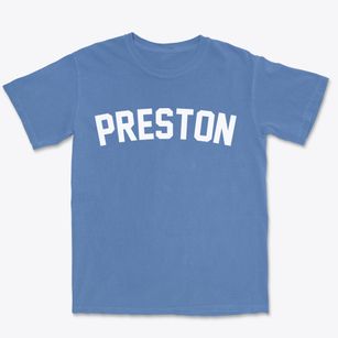 Preston Iowa Classic Curve Premium Heavyweight T-shirt