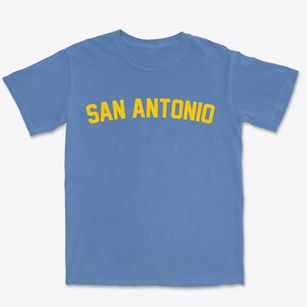 San Antonio Texas Classic Curve Premium Heavyweight T-shirt