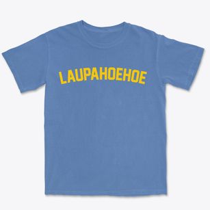 Laupahoehoe Hawaii Classic Curve Premium Heavyweight T-shirt