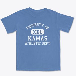 Kamas Utah Athletic Dept Premium Heavyweight T-shirt