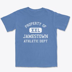 Jamestown Pennsylvania Athletic Dept Premium Heavyweight T-shirt
