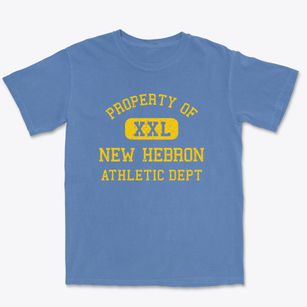 New Hebron Mississippi Athletic Dept Premium Heavyweight T-shirt