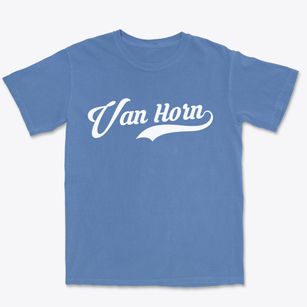 Van Horn Texas Vintage Team Premium Heavyweight T-shirt