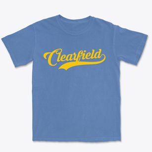 Clearfield Pennsylvania Vintage Team Premium Heavyweight T-shirt
