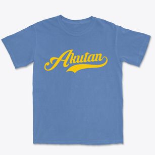 Akutan Alaska Vintage Team Premium Heavyweight T-shirt