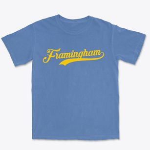 Framingham Massachusetts Vintage Team Premium Heavyweight T-shirt