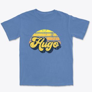 Hugo Oklahoma Sublime Sunset Premium Heavyweight T-shirt