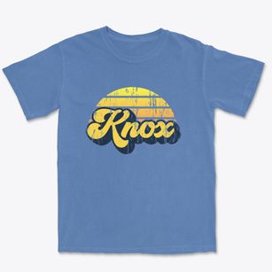 Knox Indiana Sublime Sunset Premium Heavyweight T-shirt