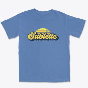 Sublette Kansas Sublime Sunset Premium Heavyweight T-shirt