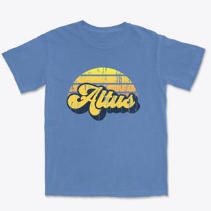 Altus Arkansas Sublime Sunset Premium Heavyweight T-shirt