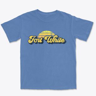 Fort White Florida Sublime Sunset Premium Heavyweight T-shirt