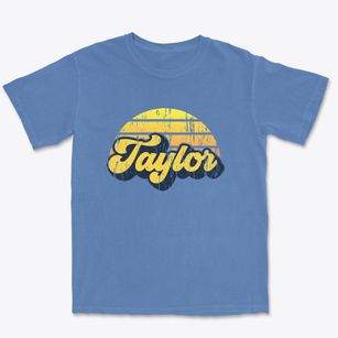 Taylor New York Sublime Sunset Premium Heavyweight T-shirt