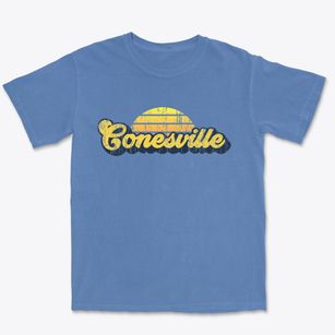 Conesville Ohio Sublime Sunset Premium Heavyweight T-shirt