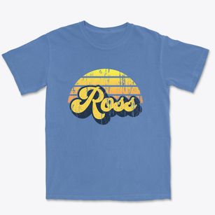 Ross Wisconsin Sublime Sunset Premium Heavyweight T-shirt